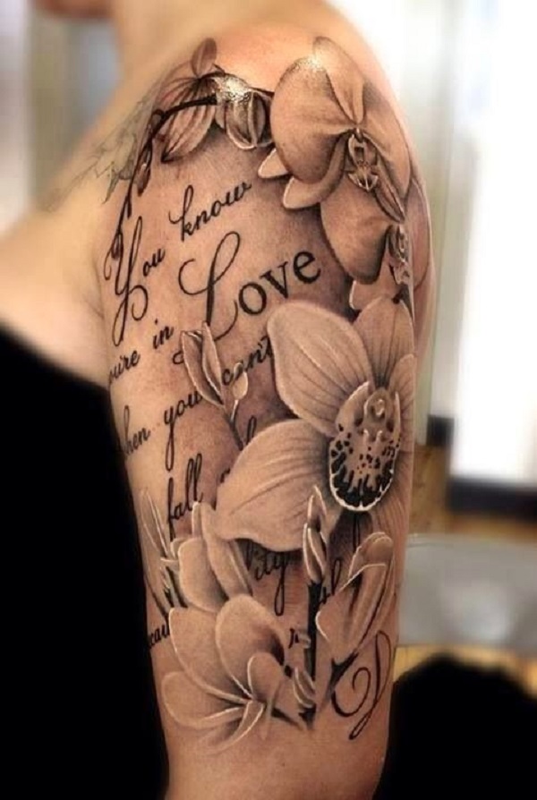 Tatuagem de orquídea 20 