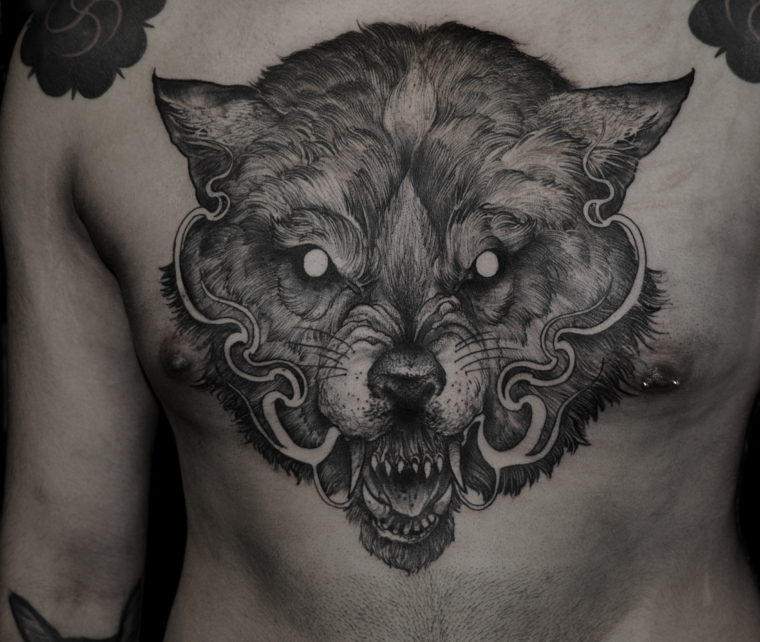 tatuagem-lobo-peito-design-original 
