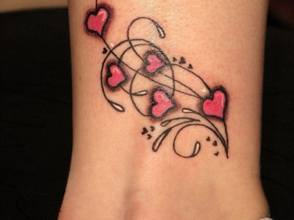 desenhos de tatuagem de coração 19 