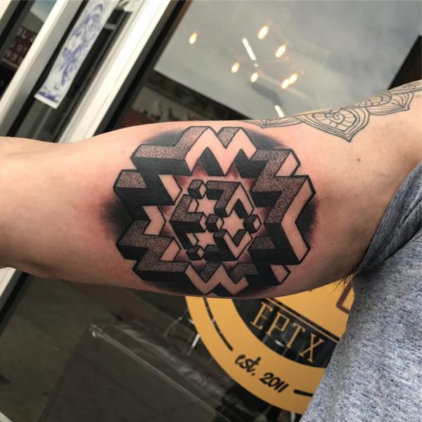 tatuagens geométricas 