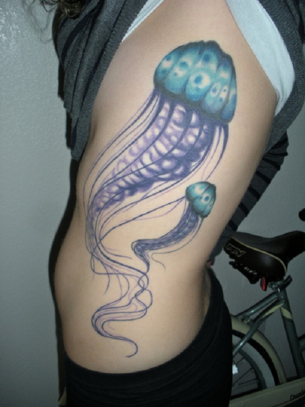 Tatuagem de água-viva 18 