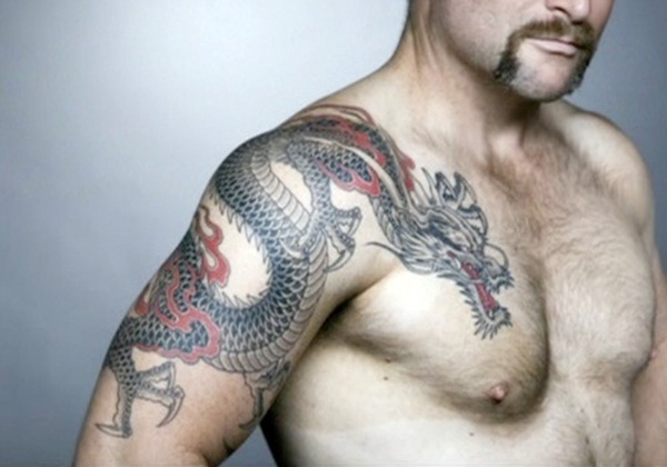 Desenhos de tatuagem de dragão para mulheres e homens64 