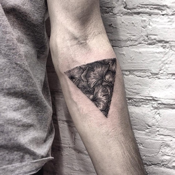 Tatuagens Triangulares de Glifo 15 