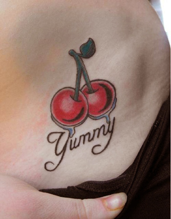 Desenhos de tatuagem de fruta (8) 