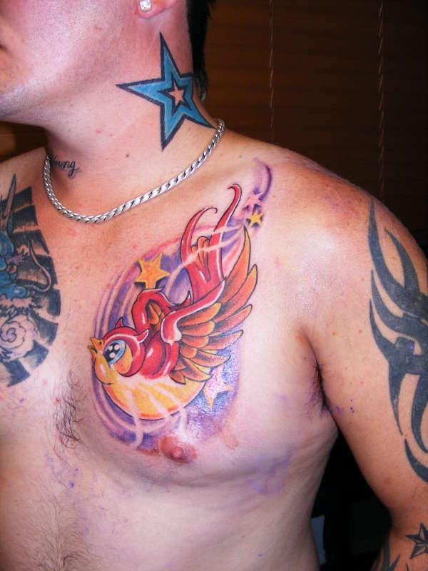 35 Cardinal Tattoo Designs e Ideias 10 