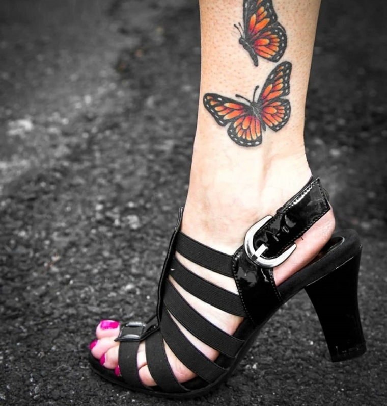 borboletas-tornozelo-tatuagens-estilo-tatuagens 