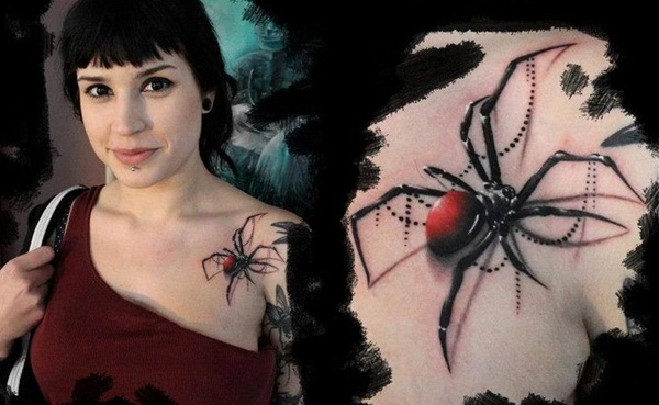 Desenhos de tatuagem de aranha para homens e mulheres1 (26) 