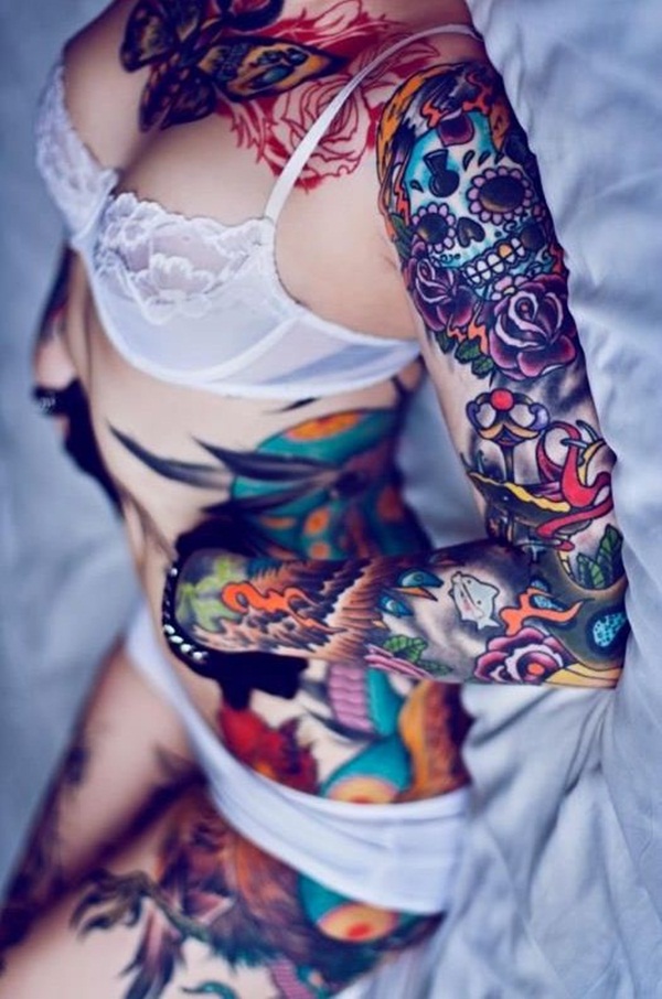 Idéias Coloridas De Tatuagem (12) 