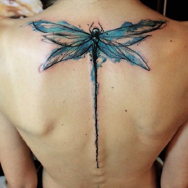 Tatuagem de dragonfiy 2 