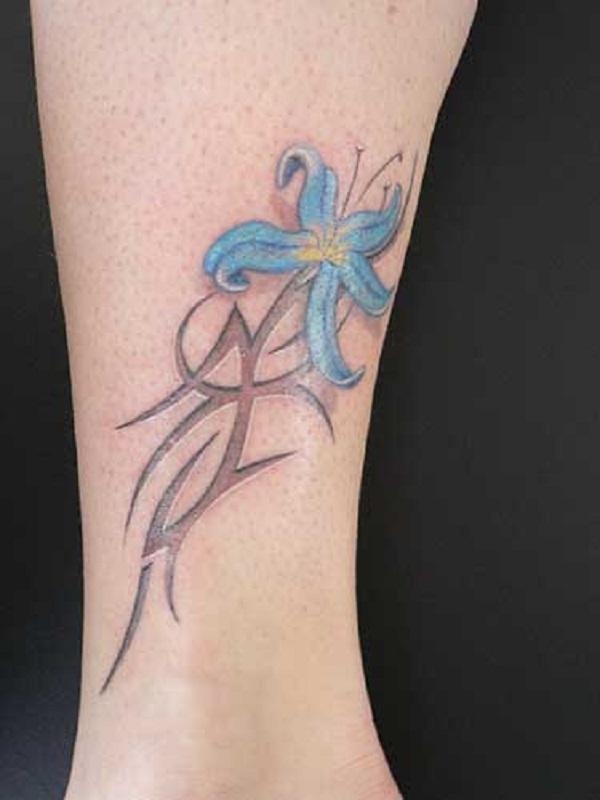 tatuagem de flores de lírio 60 