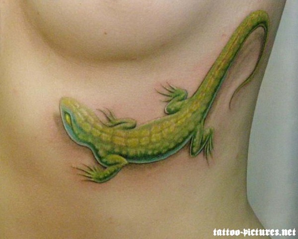 Desenhos e significados impressionantes do tatuagem do lagarto 12 