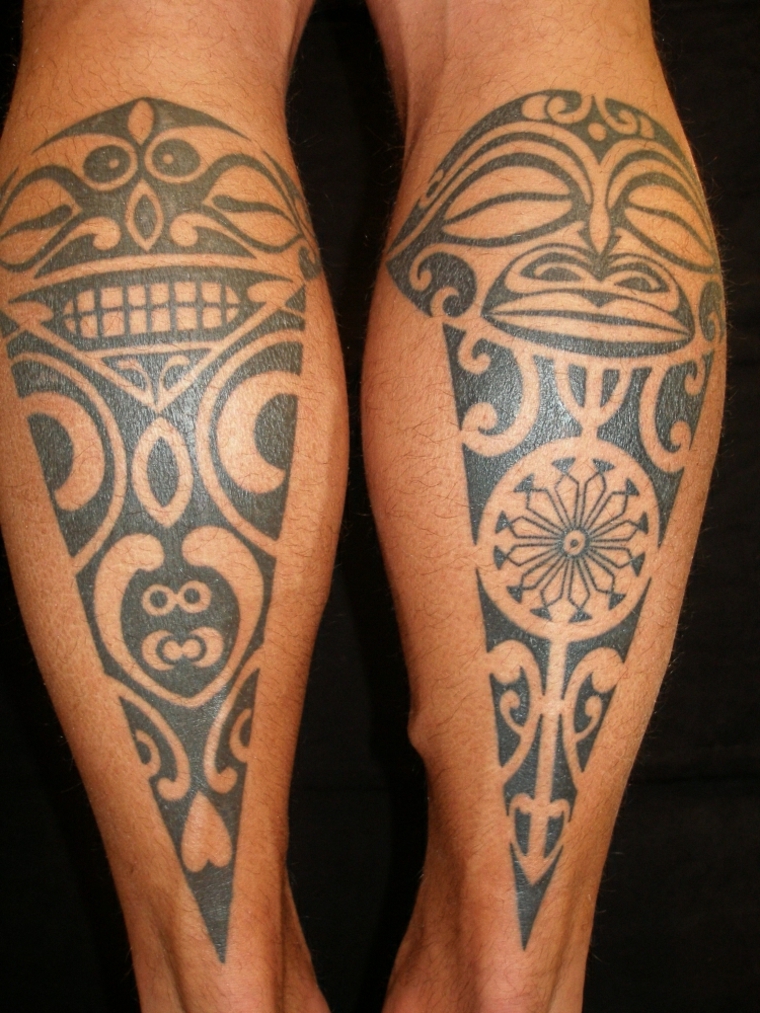 tatuagem de gêmeos polinésios 