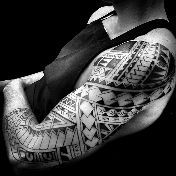 tatuagem samoana tribal 2018 