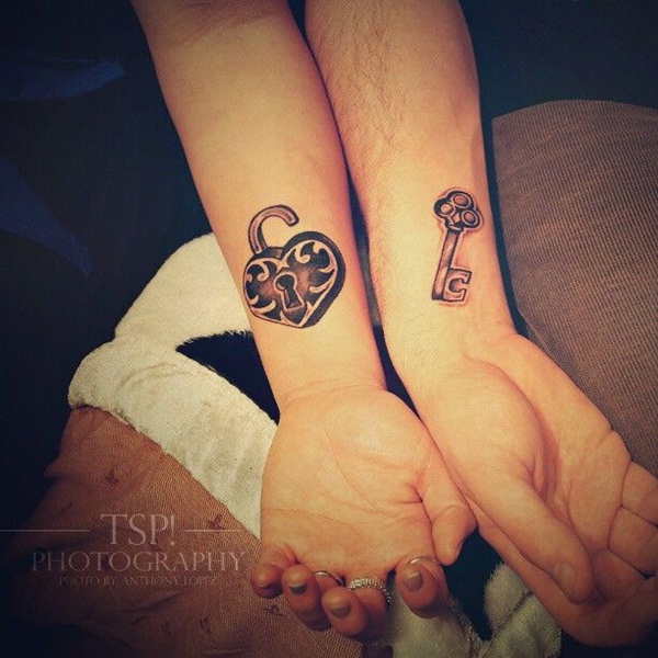 Desenhos de tatuagem de casal 4 