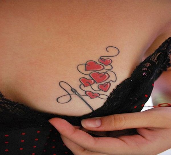 desenhos de tatuagem de coração 46 