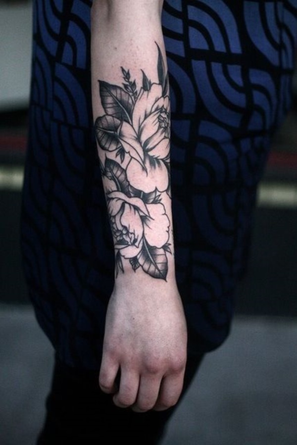 Desenhos de tatuagens florais que vão explodir sua Mind0011 