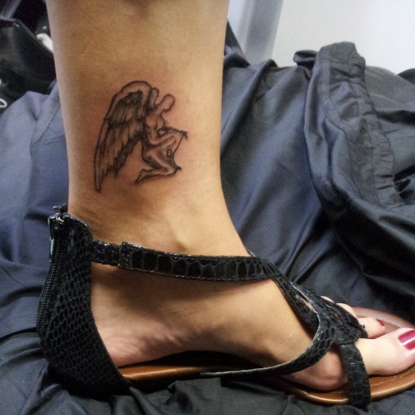 Desenhos de tatuagem de anjo e idéias67 