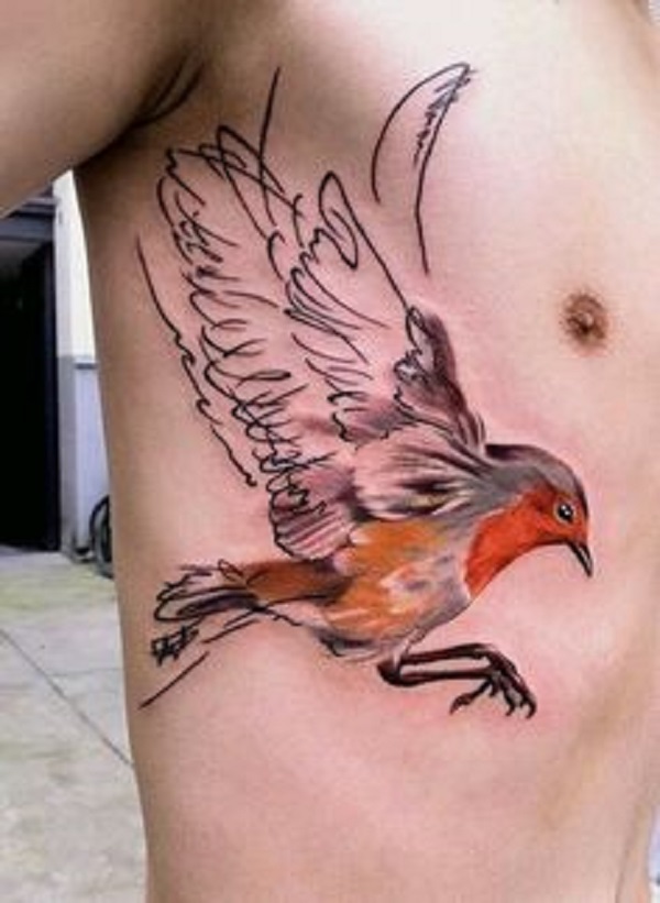 tatuagem de pássaro 1 