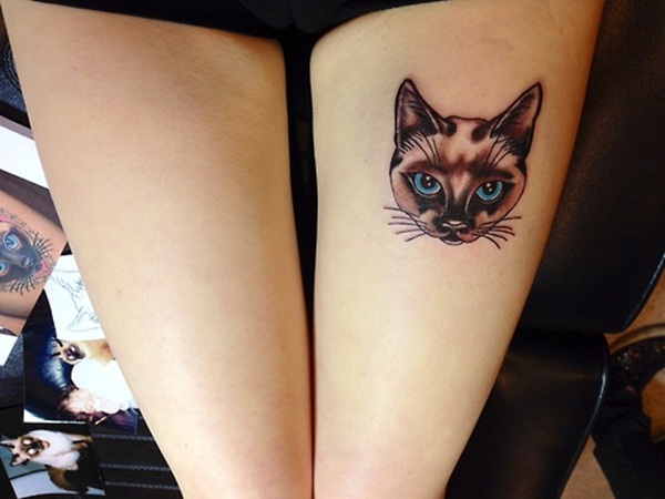 desenhos de tatuagem de gato para girls56 