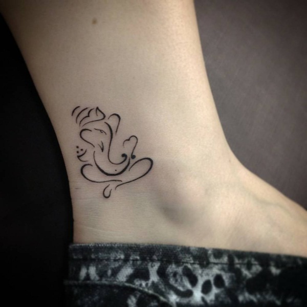 Tatuagem de tornozelo designs 48 
