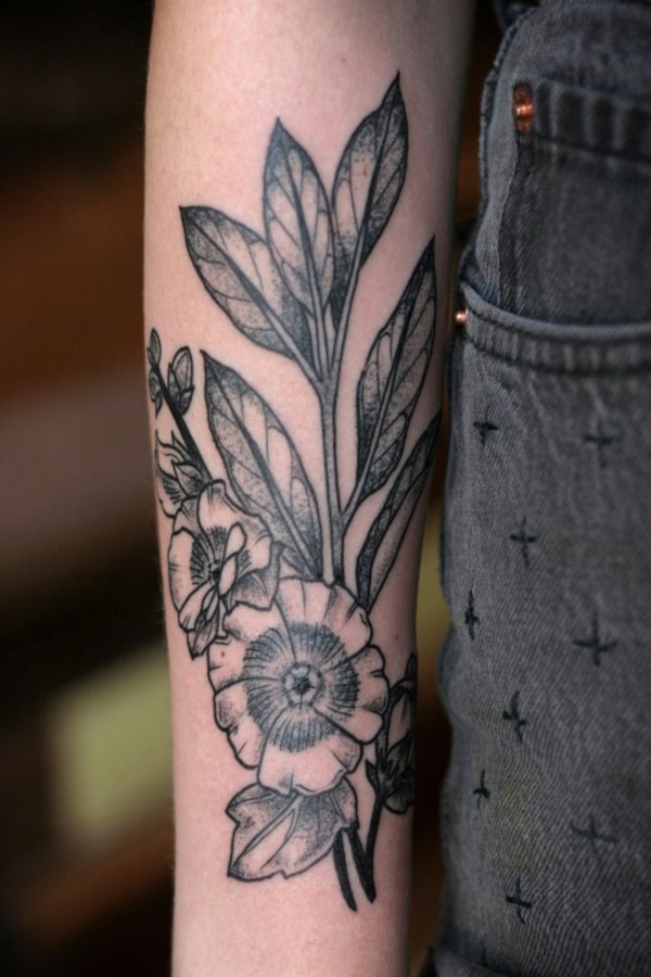 Desenhos de tatuagens florais que vão explodir sua mente0091 