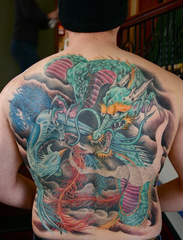 35 idéias de tatuagem de Phoenix e seus significados simbólicos 1 