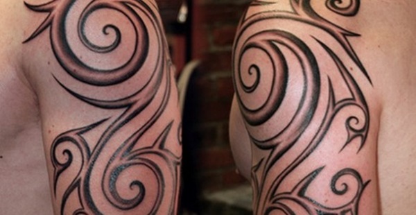Idéias de tatuagem linda braço Tribal 21 