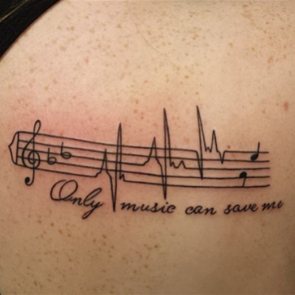 Desenhos de tatuagem de música 68 
