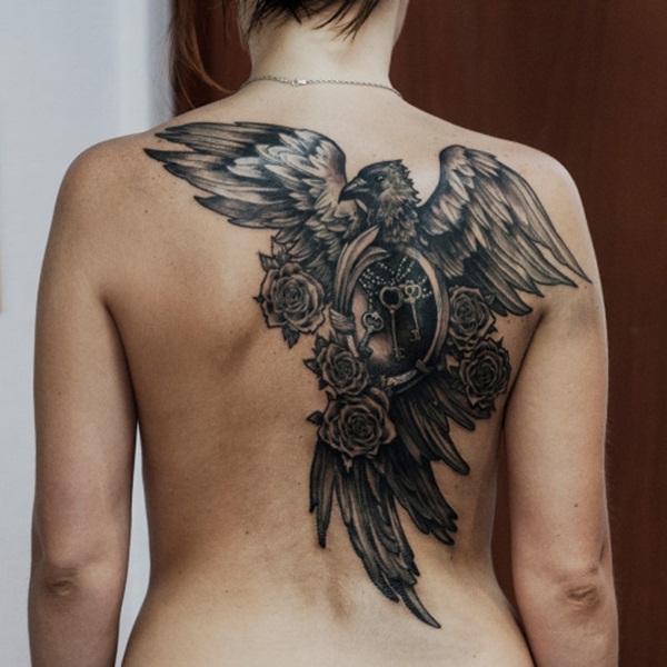 desenho de tatuagem de pássaro (35) 