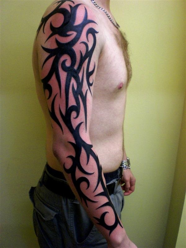 Idéias de tatuagem linda braço Tribal 6 