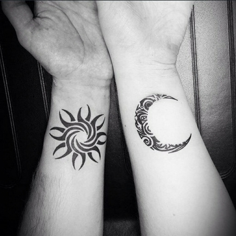 tatuagens-opções-sol-lua-casais 