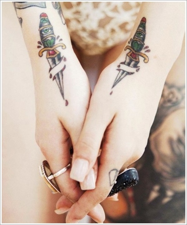 Idéias e Significados do Tatuagem do Punhal 2 