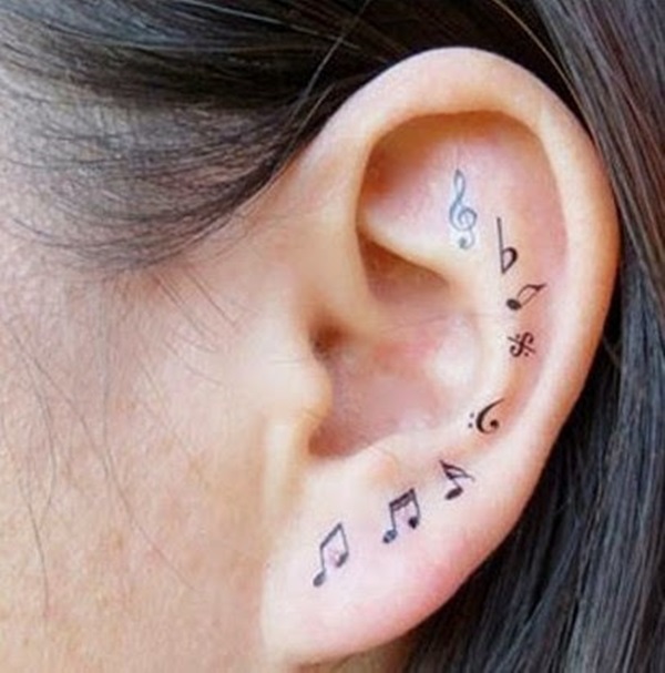 35 Melodious Music Notation Tattoos 33 