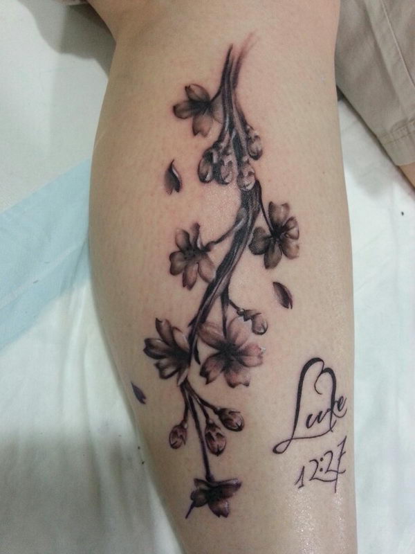 Tatuagens Flor de Cerejeira 12 