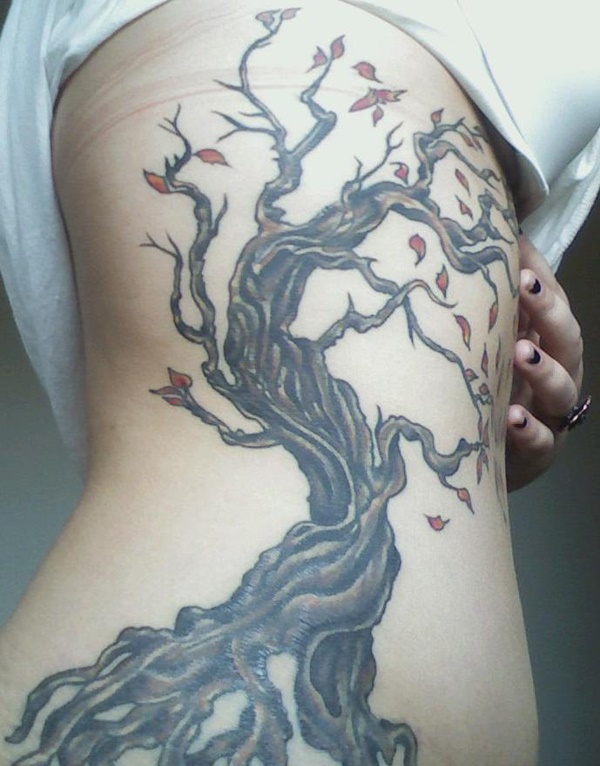 Desenhos de tatuagem de árvore17 