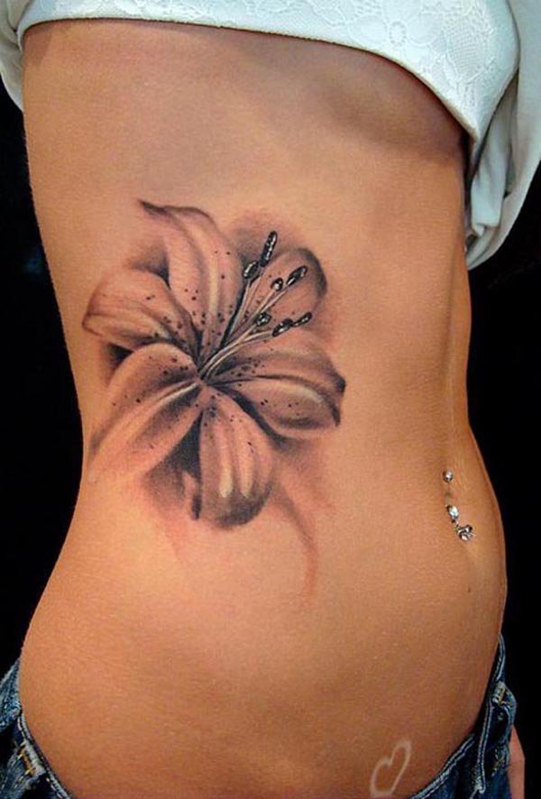 esboço-tatuagens-idéias3d-nome-e-flor-esboço-tatuagens 