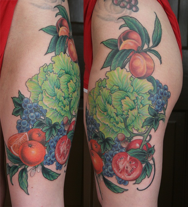 desenhos de tatuagem de fruta (22) 