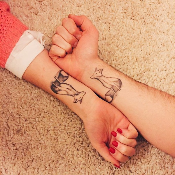 Desenhos de tatuagem de casal 53 