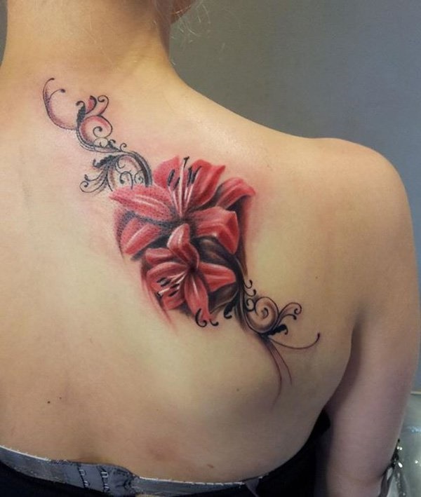 desenhos de tatuagem de flores (7) 