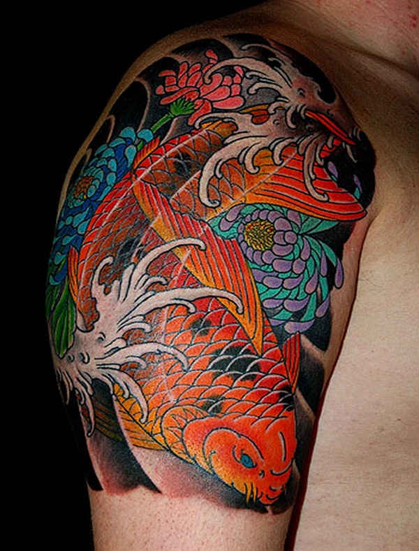 Adoráveis ​​desenhos de tatuagem e significados asiáticos 14 