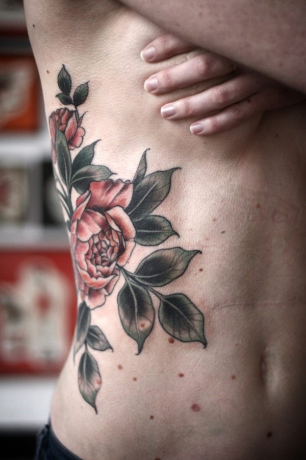 desenhos de tatuagem de flores (34) 