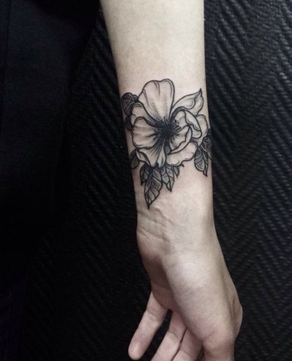 desenhos de tatuagem de flores (52) 