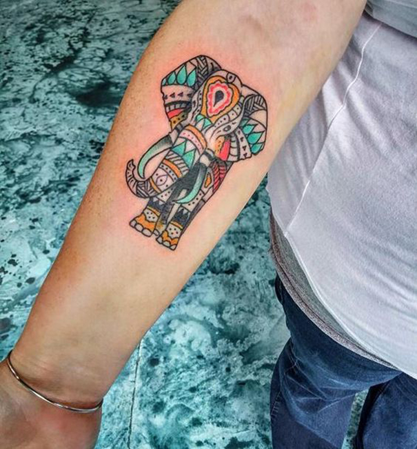 Novas tatuagens de elefantes 2018 