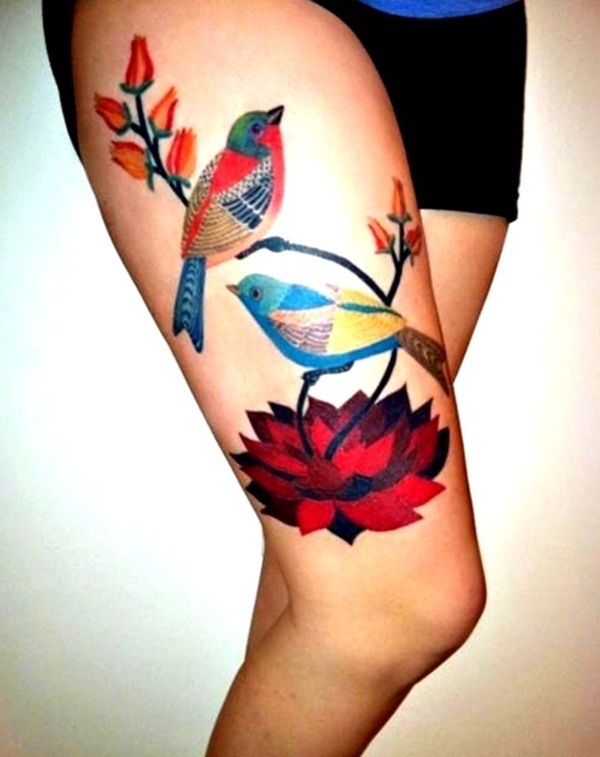 Desenhos de tatuagem de pássaro1 