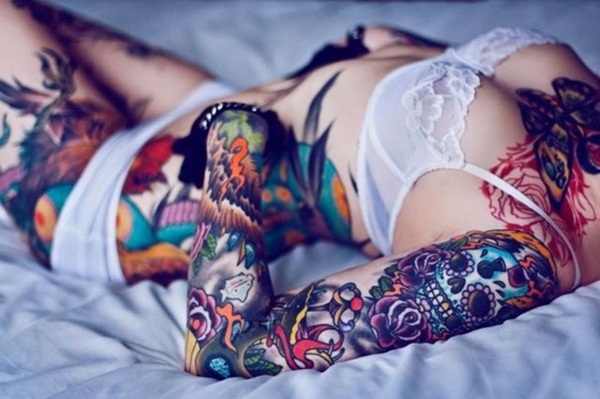 Desenhos de tatuagem de corpo inteiro para homens e mulheres9 