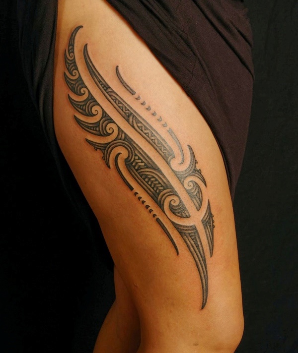 Desenhos de tatuagem de coxa (79) 