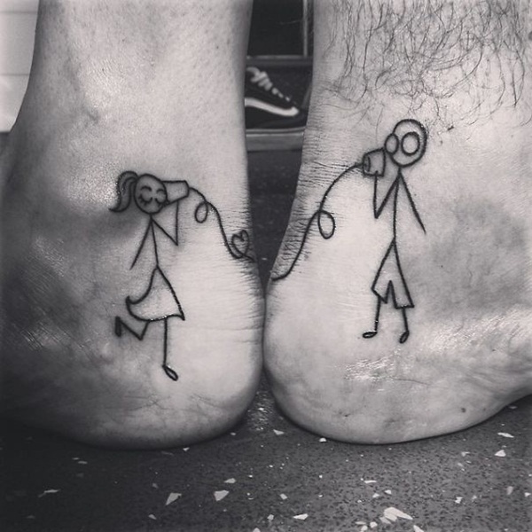 Desenhos de tatuagem de casal 42 