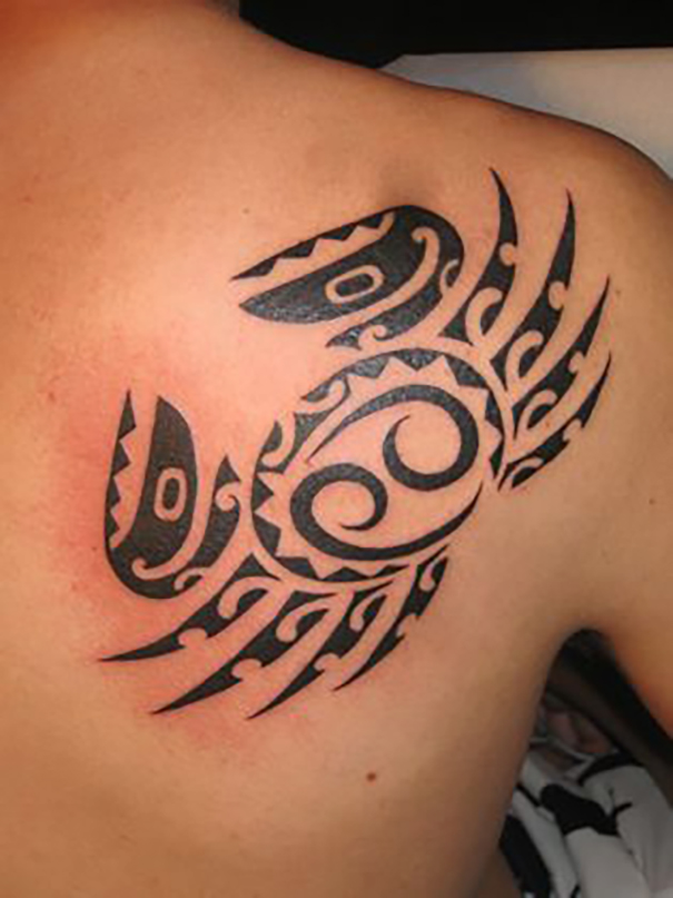 Tatuagem De Câncer Tribal 