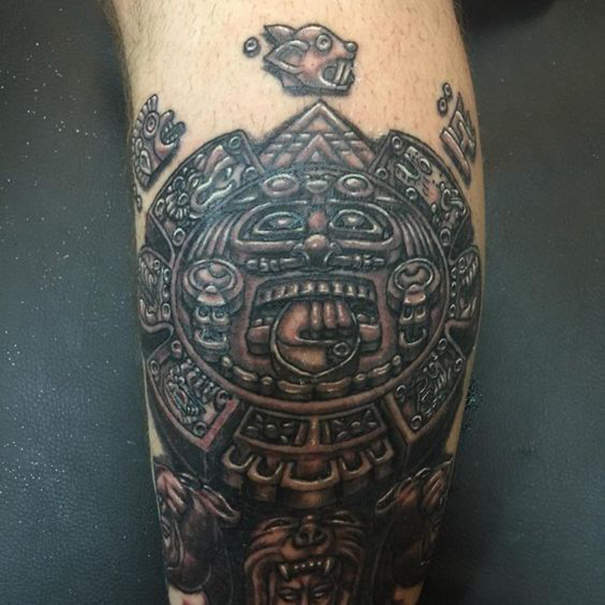 tatuagens maias para homens 