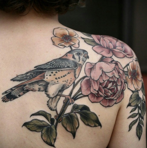 Desenhos de tatuagem de aves (72) 